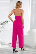 Sleeveless Tie-Waist Jumpsuit | Dress In Beauty