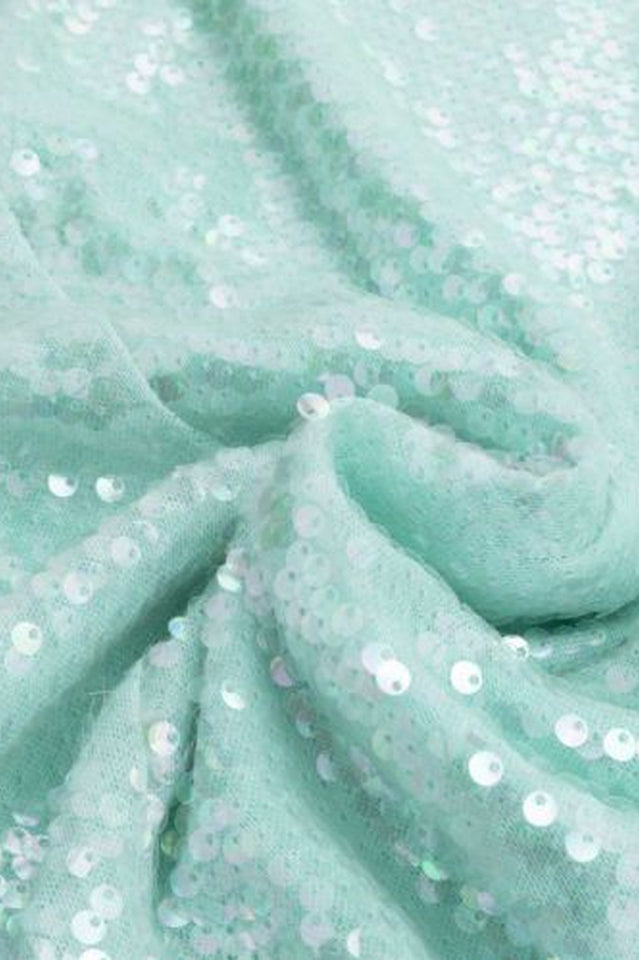 Thala Seafoam Sequin Corset Midi Dress | Dress In Beauty