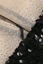 Sequin feather mini dress - View 8 | WEUXS