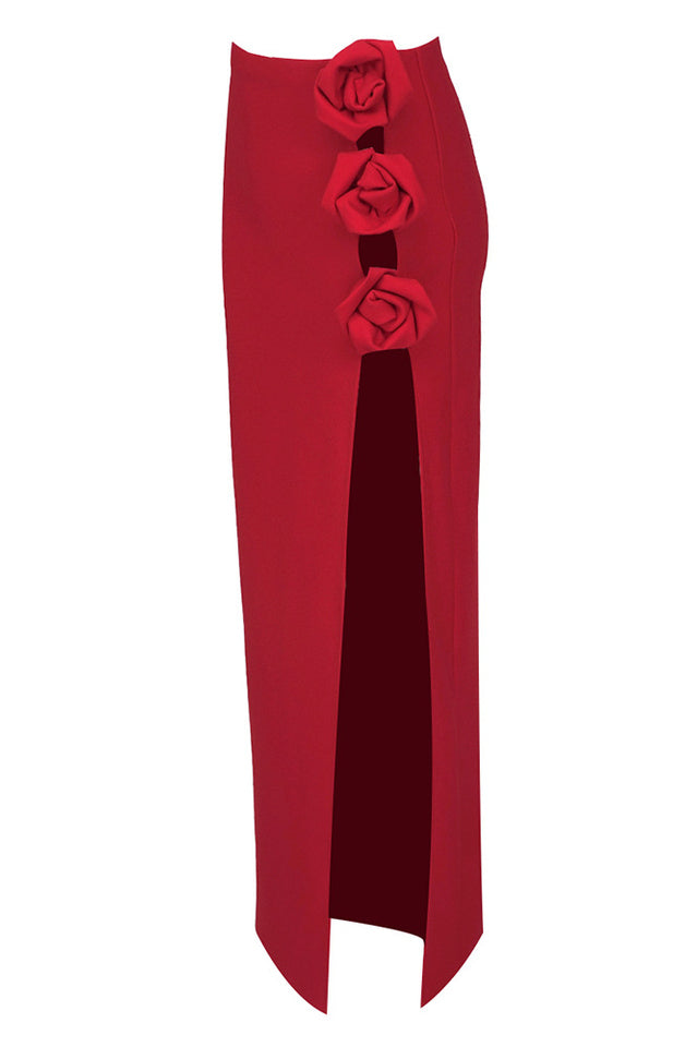 Long Rose Skirt | Dress In Beauty