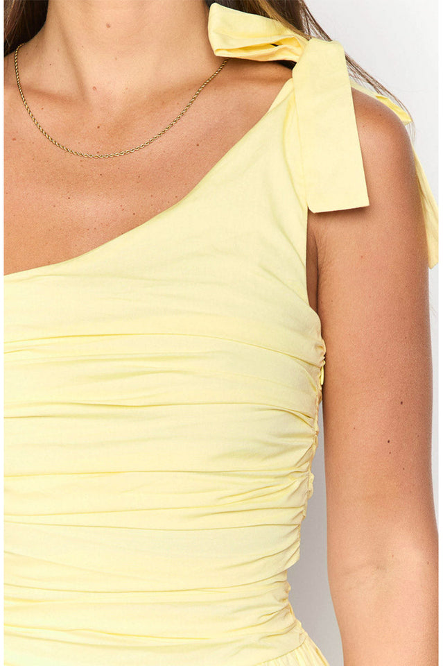 Luther Yellow Mini Dress | Dress In Beauty