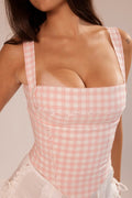 Lottie Shortcake Gingham Corset | Dress In Beauty
