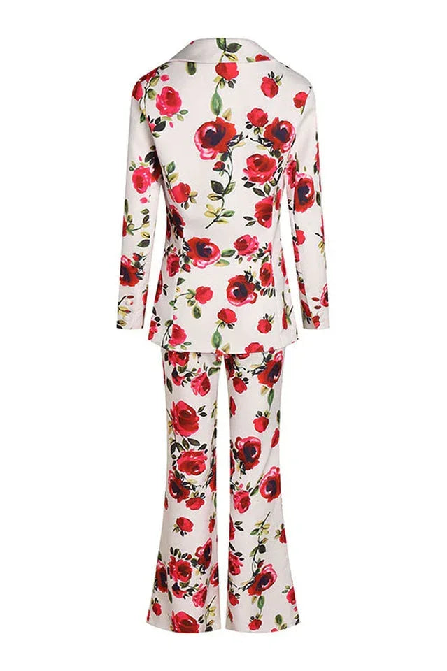 Taning 3 Piece Set With Roses - WEUXS