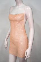 Nancy Glitter Mini Dress - WEUXS