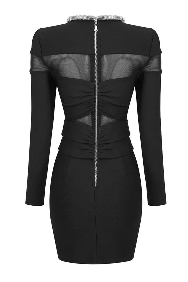 Simone Embellished Mini Dress - View 18 | WEUXS