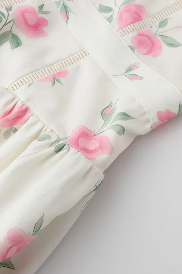 Ysabella Stretch Cotton Mini Sundress - WEUXS