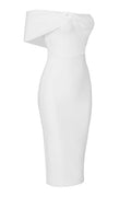 Milla Nova Draped Crepe Midi Dress | Dress In Beauty