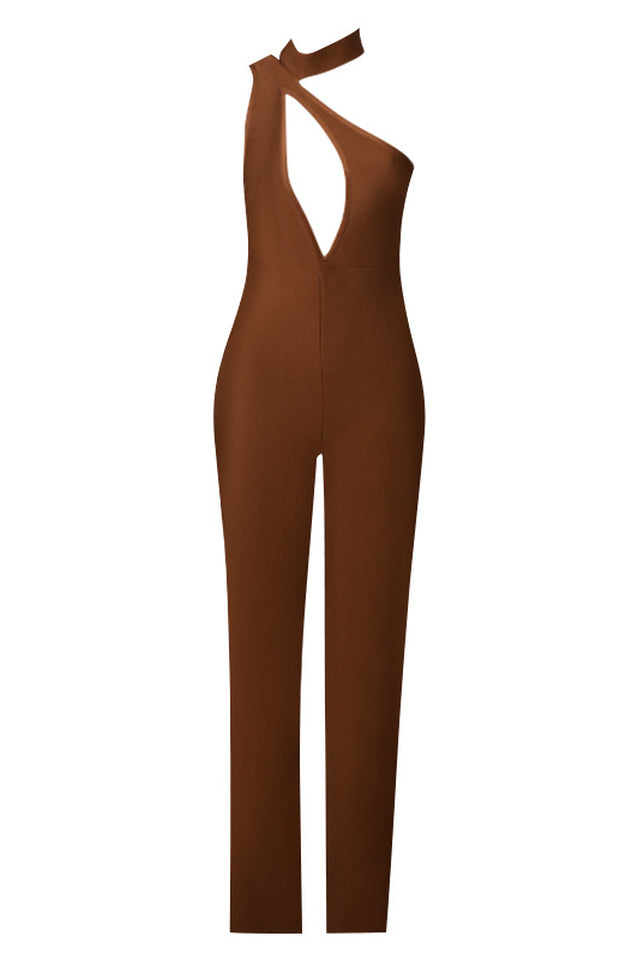 Babara One Shoulder Jumpsuit | Dress In Beauty