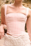 Lottie Shortcake Gingham Corset | Dress In Beauty