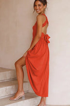 A-line Maxi Dress - View 6 | WEUXS