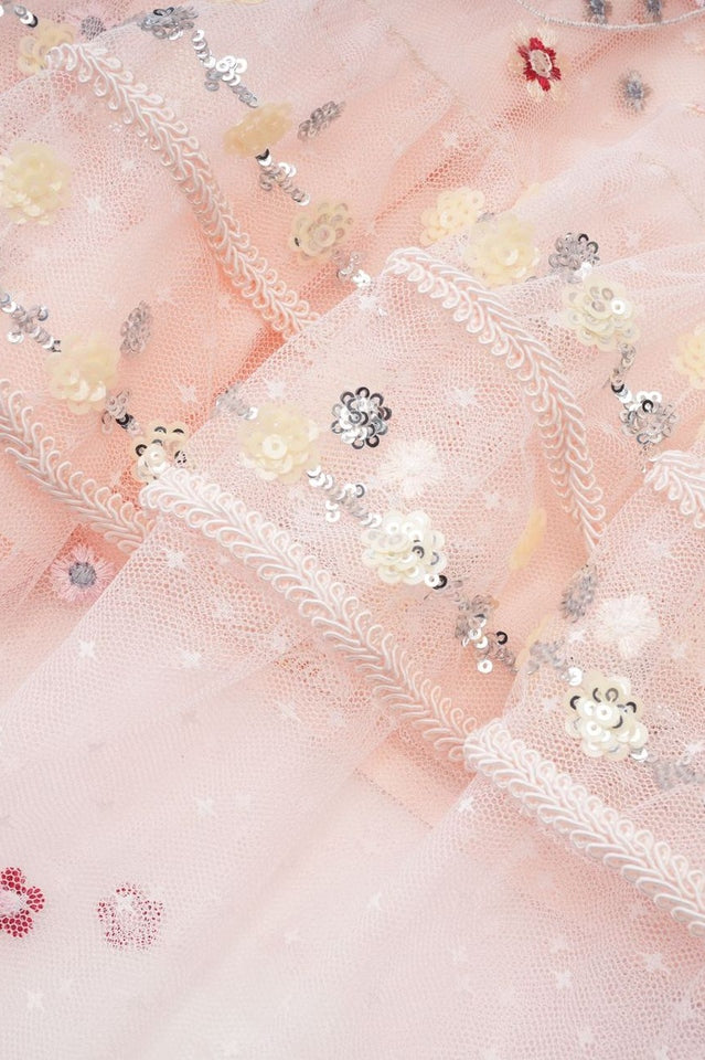 Margot Pink Embroidered Vintage Dress | Dress In Beauty