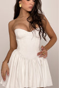 Strapless Bustier A Line Dress | Dress In Beauty