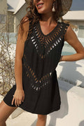 Openwork Sleeveless Cover-Up Dress | Dress In Beauty