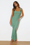 Nadia Ruched Fishtail Maxi Dress | Dress In Beauty