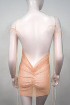 Nancy Glitter Mini Dress - WEUXS