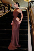Vera Asymmetrical Cut Out Maxi Dress - WEUXS