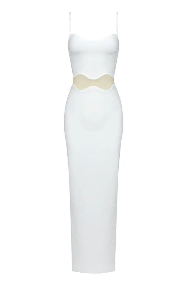 Jennifer Black Bandage Slip Maxi Dress - View 11 | WEUXS