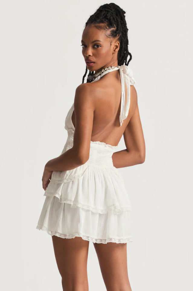 Deanna Floral Halter Dress | Dress In Beauty