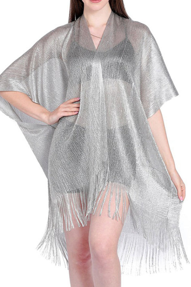 Metallic Sparkle Cover Up | Dress In Beauty