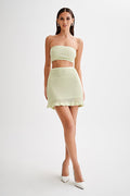 Always Say Goodbye Crochet Mini Skirt Set | Dress In Beauty