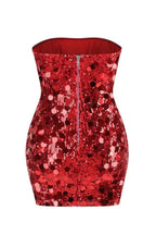 Sequin Strapless Mini Dress - View 13 | WEUXS