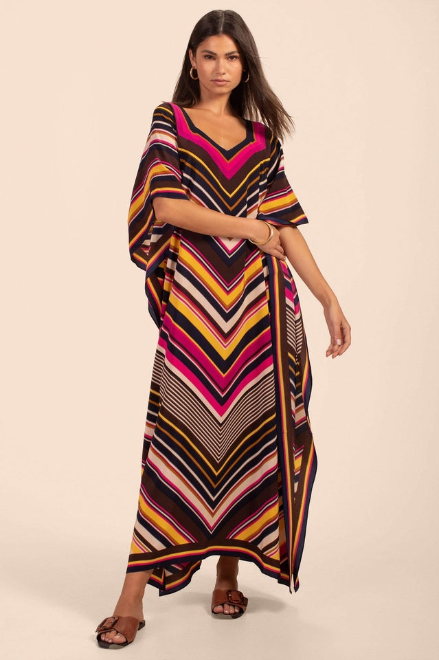 Oversize V-Neck Kaftan | Dress In Beauty