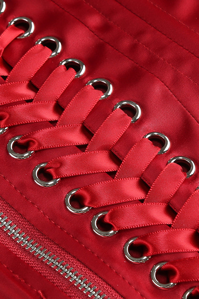 Beaded Applique Lace Up Midi Dress | Dress In Beauty