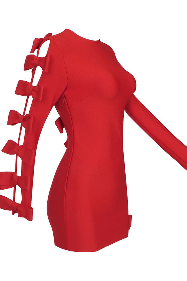 Adrien Hollow Out Bow Dress | Dress In Beauty