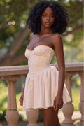 Strapless Bustier A Line Dress | Dress In Beauty