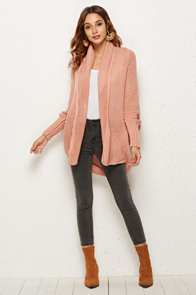 Open Front Batwing Sleeve Cardigan | Dress In Beauty
