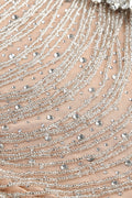 Halterneck Sequin Crystal Embellished Gown | Dress In Beauty
