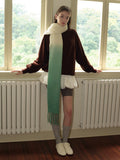 Ombre wool blend scarf - View 15 | WEUXS