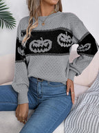 Festive Pumpkin Patch Knit Sweater - View 18 | WEUXS