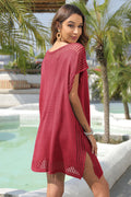 Openwork Slit Cover Up | Dress In Beauty