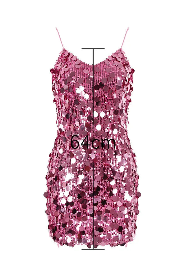 Romilly Sequin Mini Dress - View 6 | WEUXS