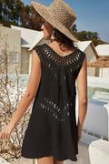 Openwork Sleeveless Cover-Up Dress | Dress In Beauty