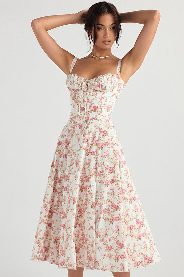Carmen Bustier Sundress | Dress In Beauty