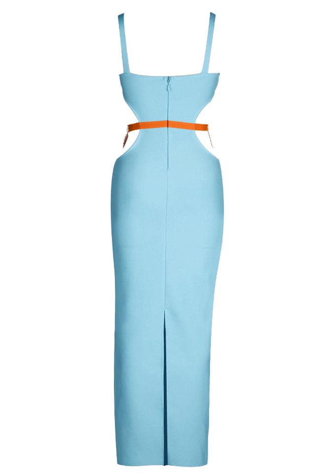 Strappy Metal Trim Cut Out Maxi Dress | Dress In Beauty