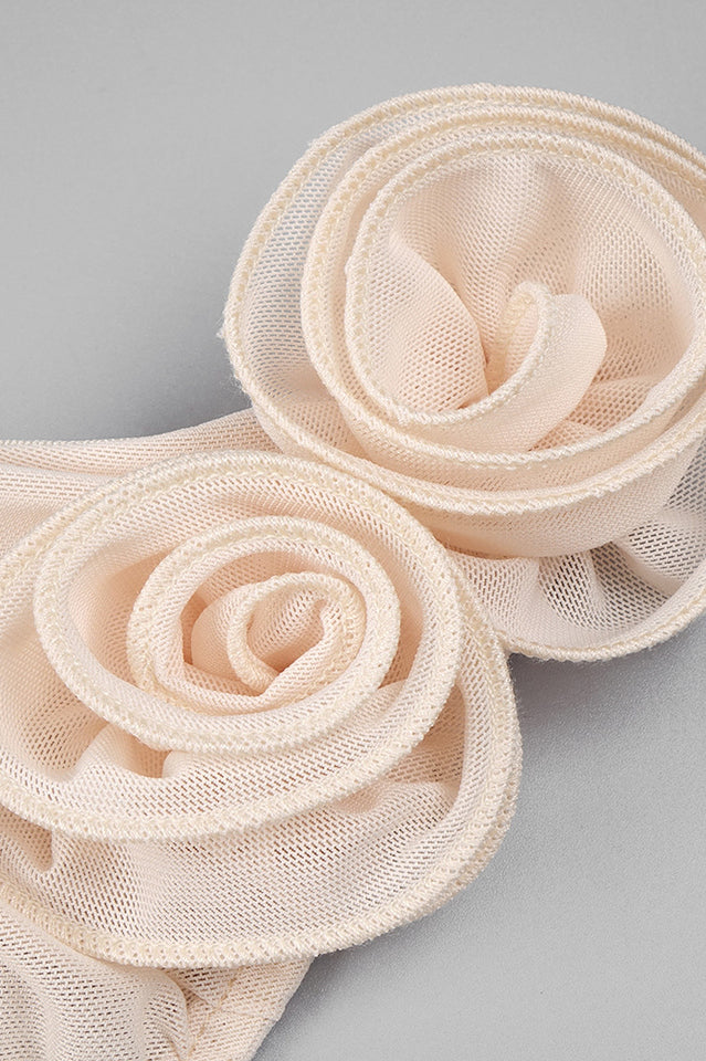 Vissarion 3D Flower Pleat Jumpsuit | Dress In Beauty