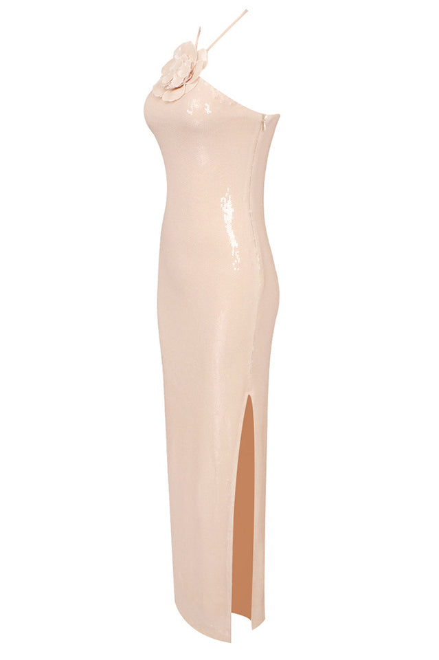 Awen Sequin Flower Maxi Dress | Dress In Beauty