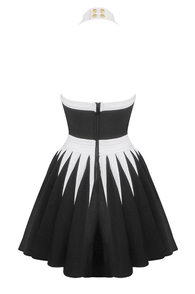 Backless Knit Dress With Rose Detail | Dress In Beauty