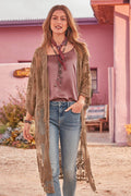 Hollow Out Lace Kimono Cover Up | Dress In Beauty