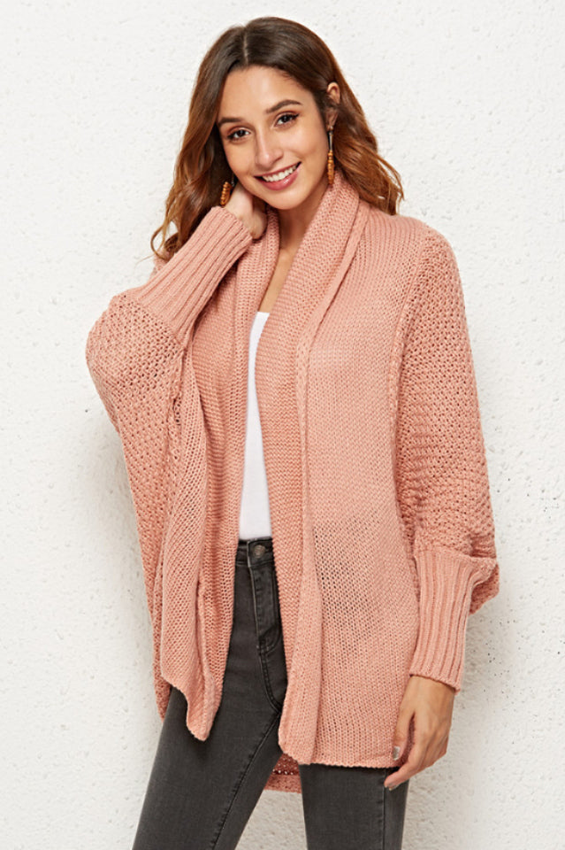 Open Front Batwing Sleeve Cardigan | Dress In Beauty