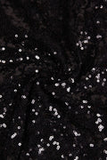 Bellamy Black Deep V Sequin Dress | Dress In Beauty