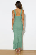 Nadia Ruched Fishtail Maxi Dress | Dress In Beauty