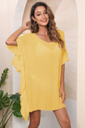 Ruffle Loose Beach Cover Up Dress | Dress In Beauty