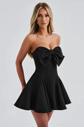Holly Strapless Skirt with Bow Detail | Dress In Beauty