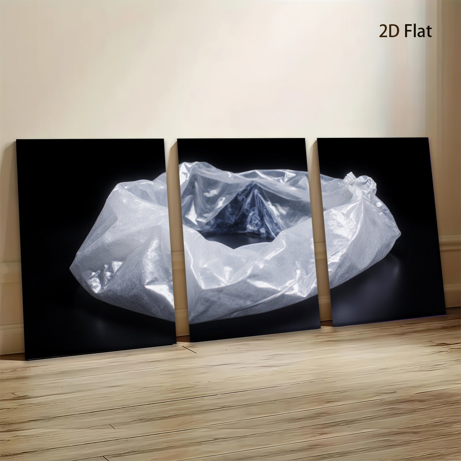 2D flat 1pc Abstract Blue Swirl Minimalist Wall Art Canvas Prints for Living Room Bedroom Office Decor Modern Farmhouse Aesthetic Gallery Wrapped Ready to Hang