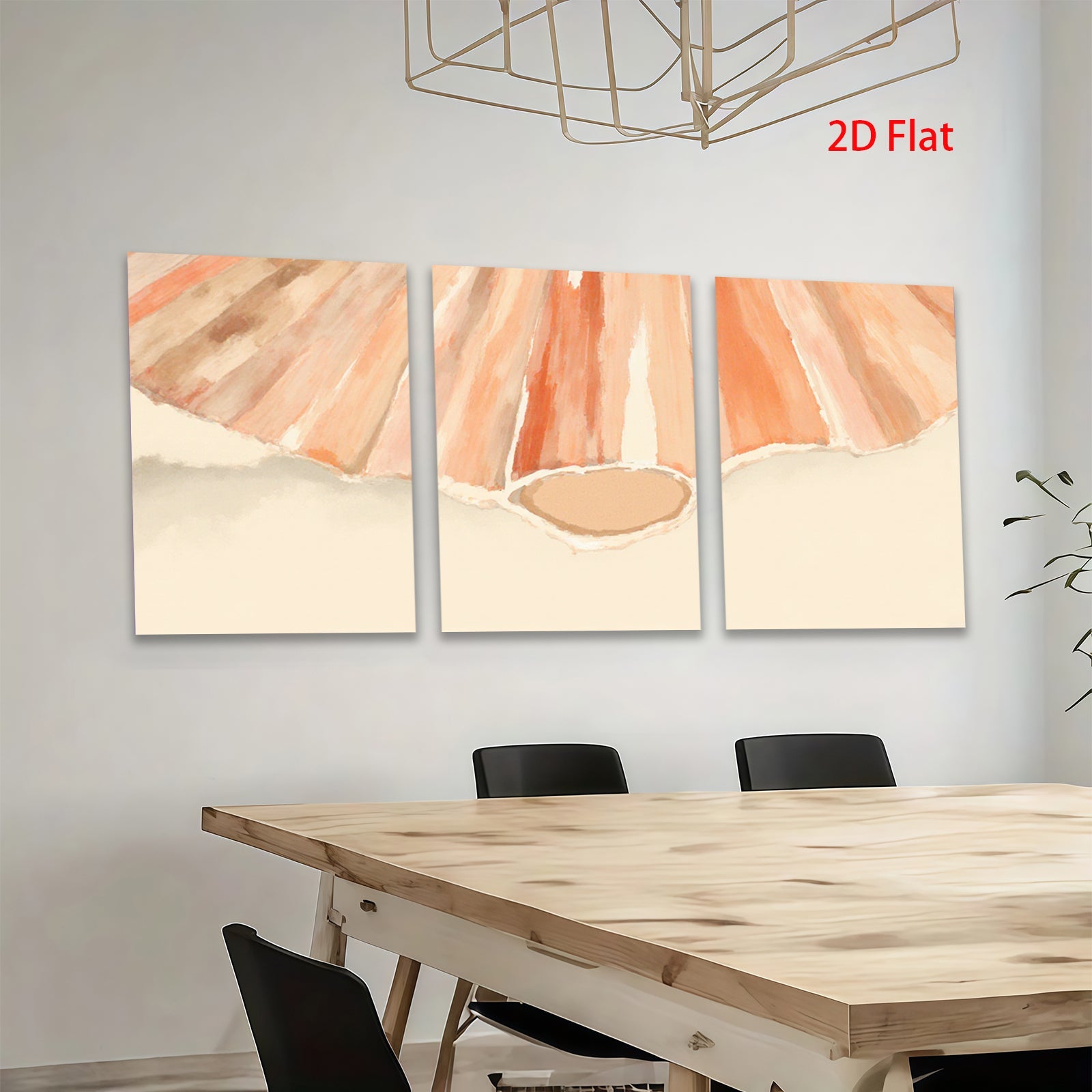 2D flat 1pc Abstract Floral Bloom Canvas Wall Art for Living Room Bedroom Home Decor Modern Farmhouse Style Gallery Wrapped Ready to Hang