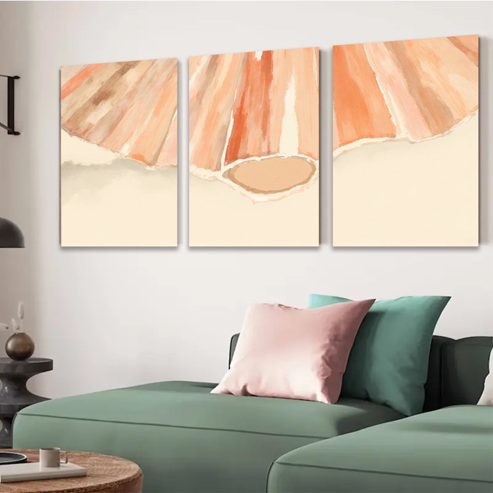 2D flat 1pc Abstract Floral Bloom Canvas Wall Art for Living Room Bedroom Home Decor Modern Farmhouse Style Gallery Wrapped Ready to Hang
